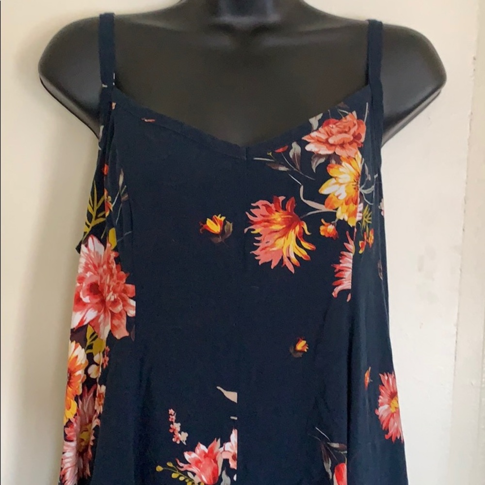 Torrid Floral Trapeze Maxi Dress